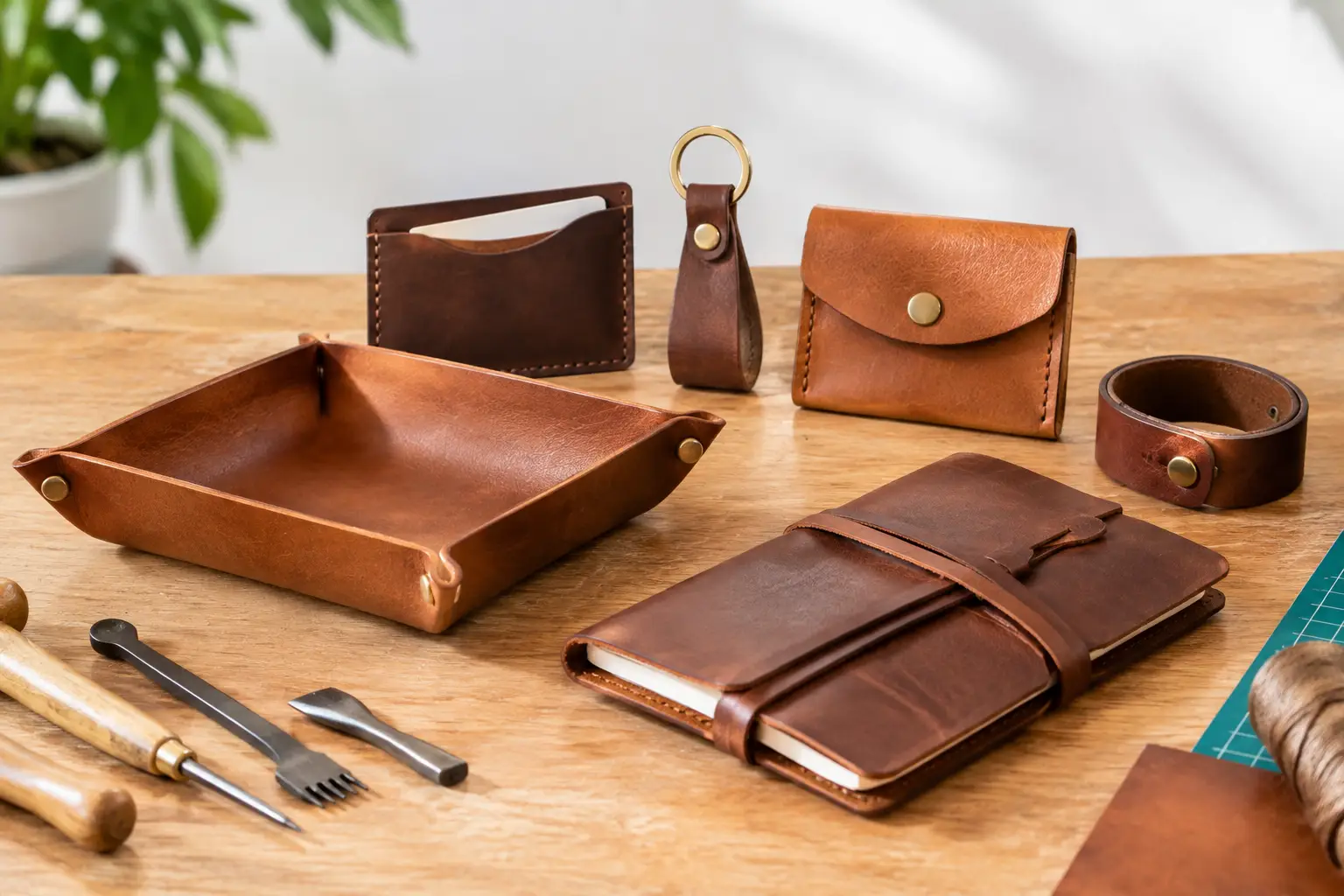 8 Best Leather Projects for Beginners to Build - Old Line Crafts & Designs 8 Best Leather Projects for Beginners to Build