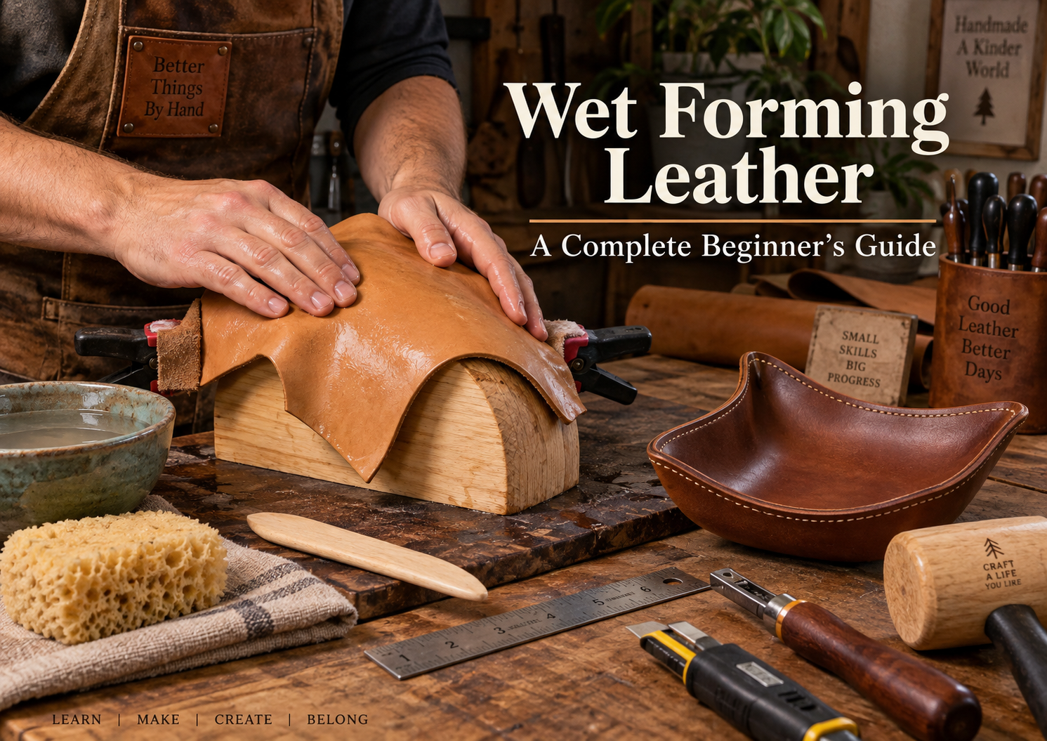Wet Forming Leather: A Complete Beginner’s Guide to Shaping Leather