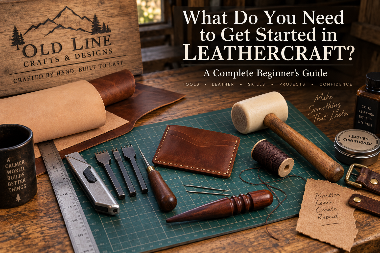 The Ultimate Beginner’s Guide to Leathercraft