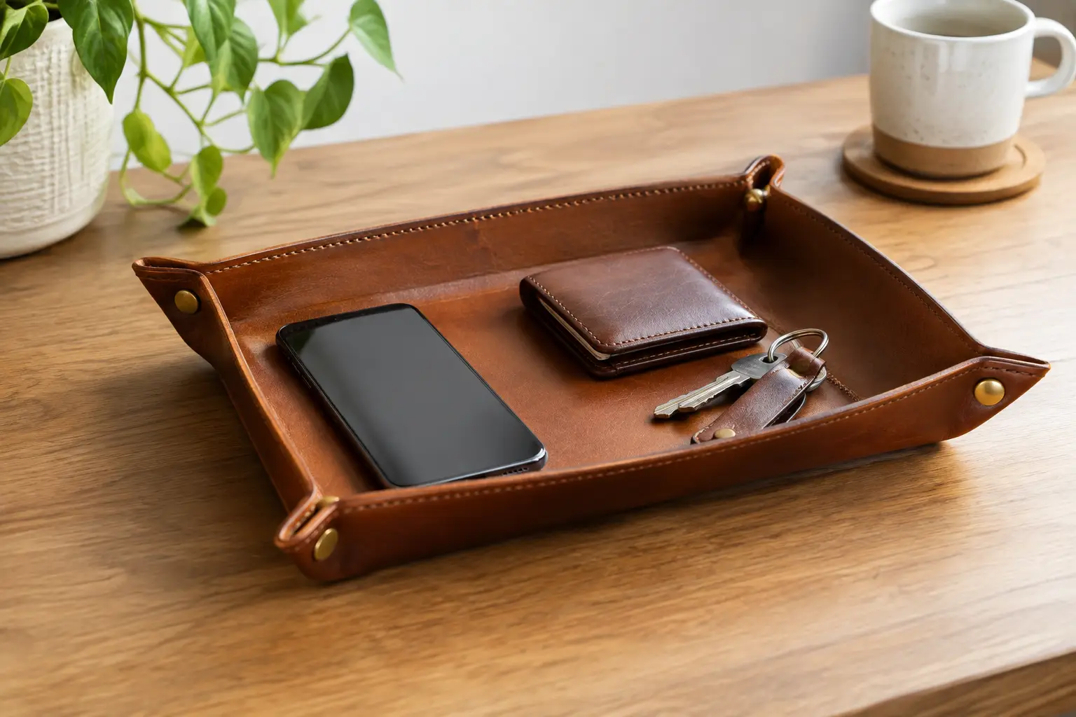 A Leather Tray Project Worth Building This Weekend