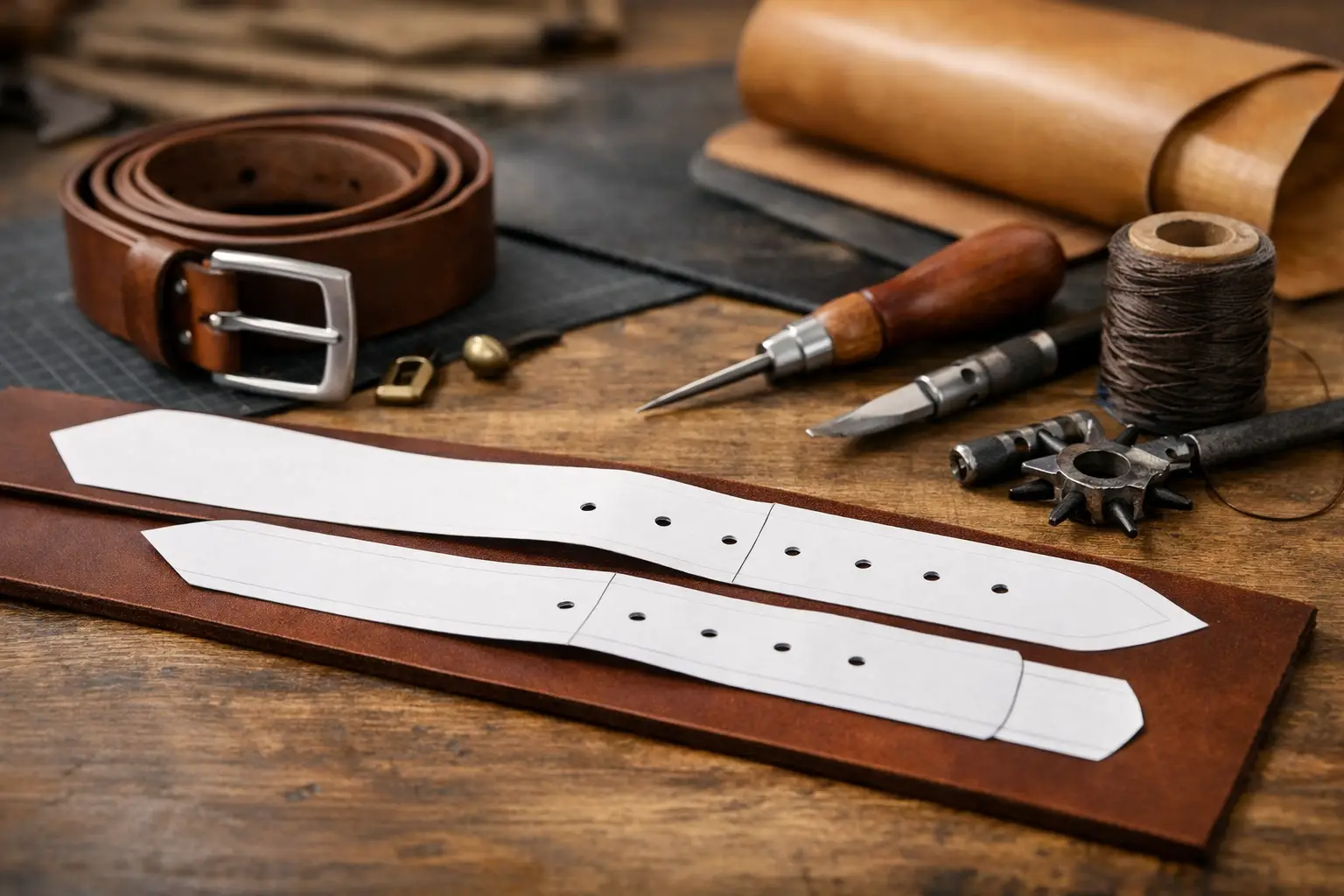 Leather Belt Pattern Printable for a Better Build