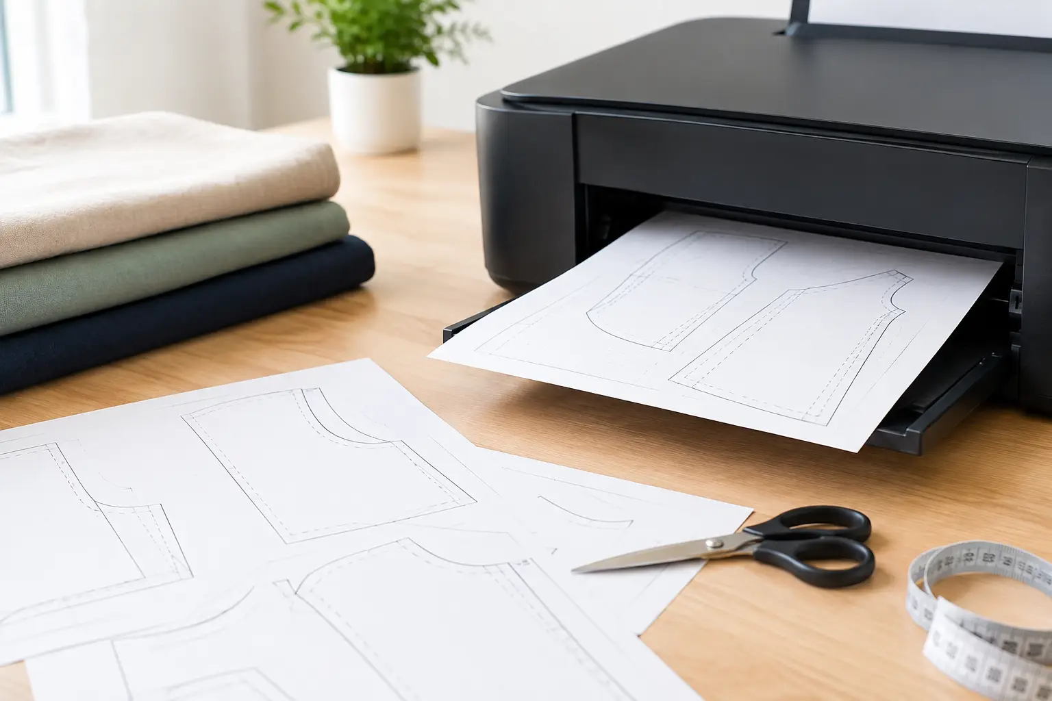 How to Print PDF Patterns at the Right Scale - Old Line Crafts & Designs How to Print PDF Patterns at the Right Scale