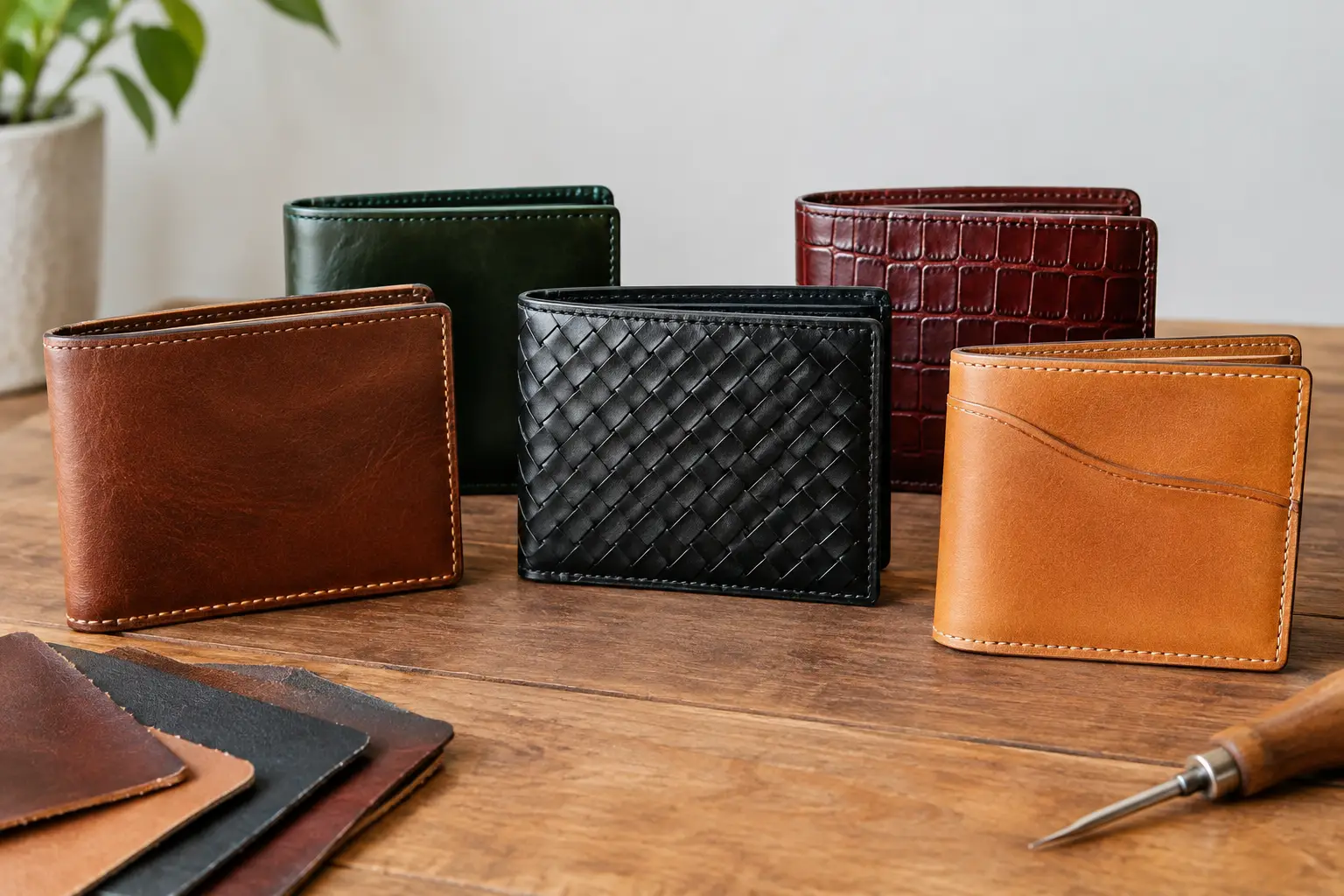 Wallet Pattern Examples for Your Leather Bench - Old Line Crafts & Designs Wallet Pattern Examples for Your Leather Bench